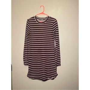 Striped Sweater Dress